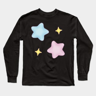 cute little stars Long Sleeve T-Shirt